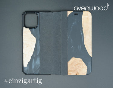 iPhone 12 Pro Max PORTO COLLECTION FLIPCASE 6650 Noir